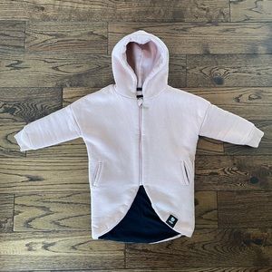 Cotton sweater hoodie for toddler girl
